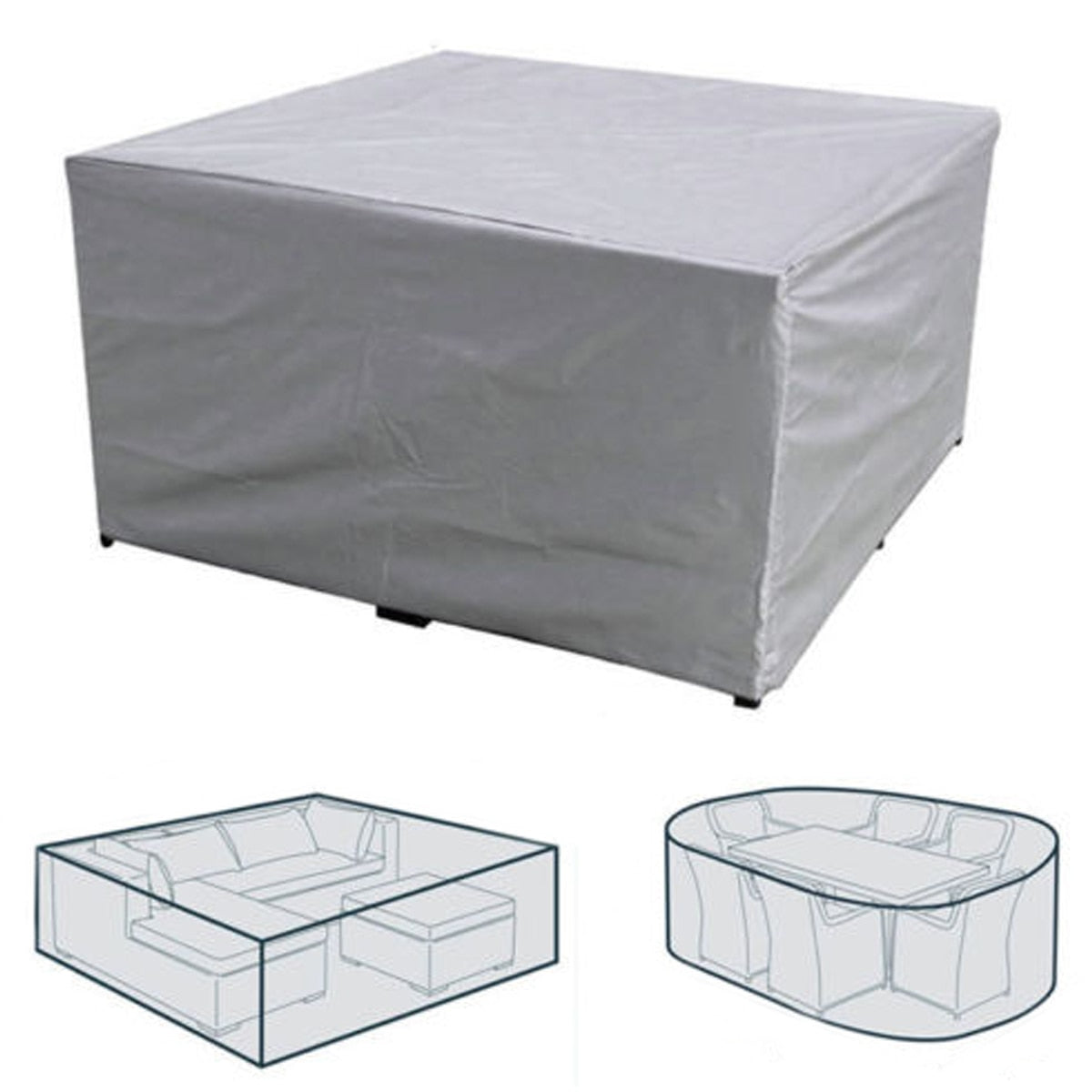 32Sizes Waterproof Outdoor Patio Garden Furniture Covers Rain Snow Chair covers for Sofa Table Chair Dust Proof Cover