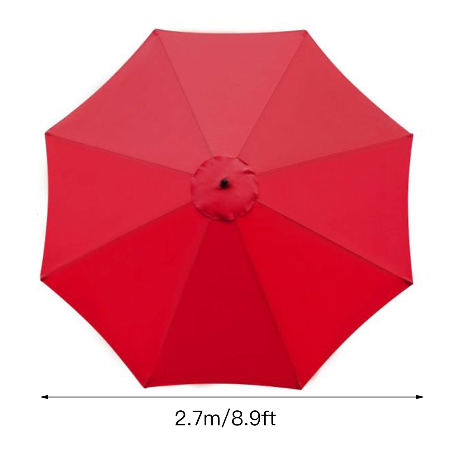 Double-layer Waterproof Sunshade Sail Patio Garden Proof Outdoor Umbrella