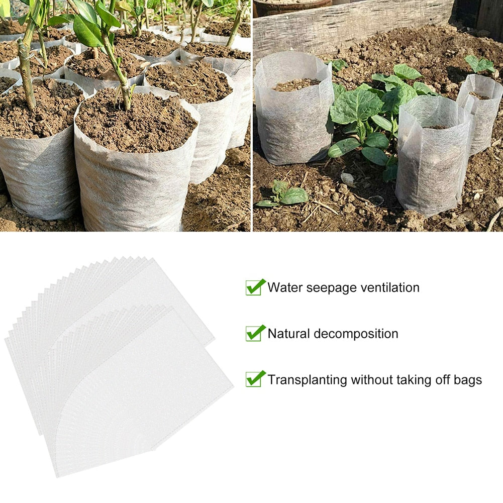 100pcs Garden Seeding Bags