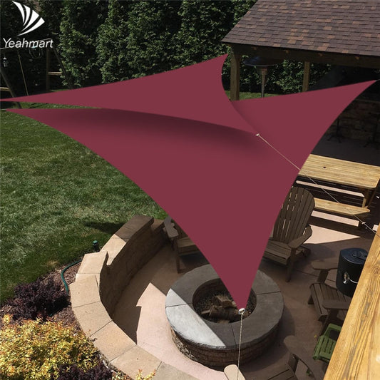 5x5x5M Wine red Sun Shade Sail